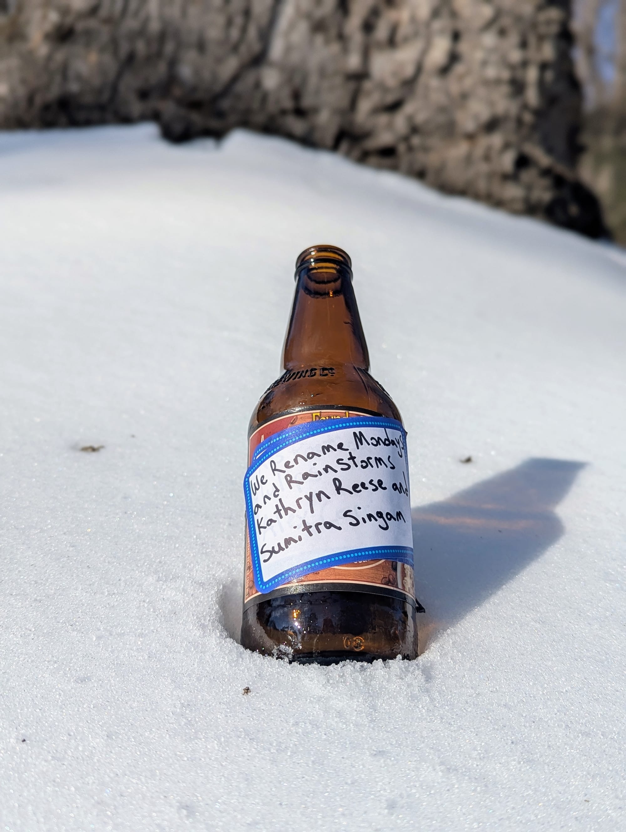 Kathryn Reese & Sumitra Singam- Brewer's Choice